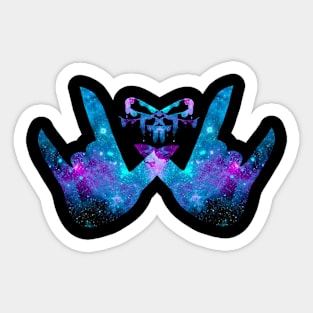 Galaxy Hand Design 2 Sticker